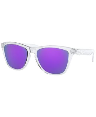 Men's Low Bridge Fit Sunglasses, OO9245 Frogskins 54